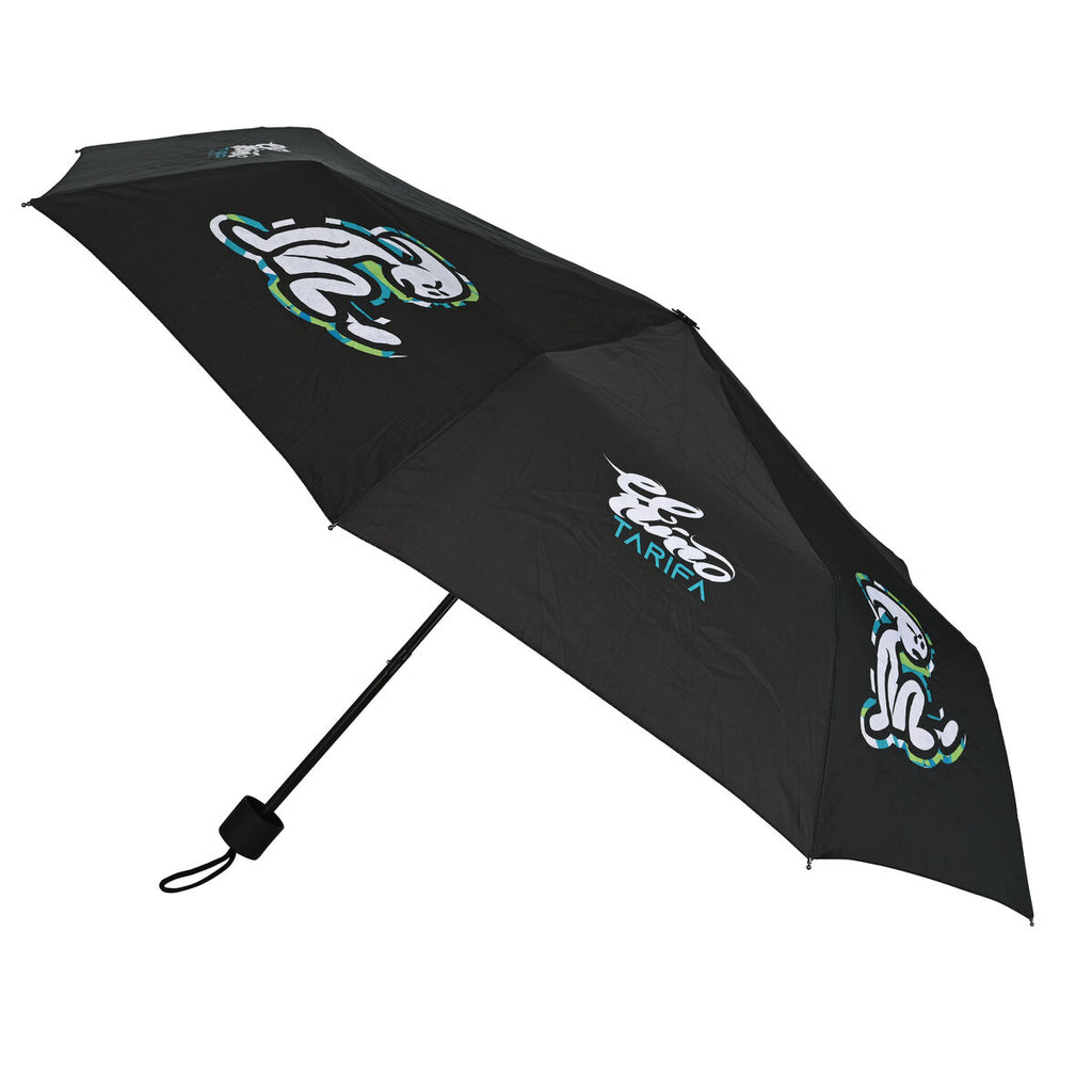 Foldable Umbrella El Niño Grün bali Schwarz (Ø 98 cm)