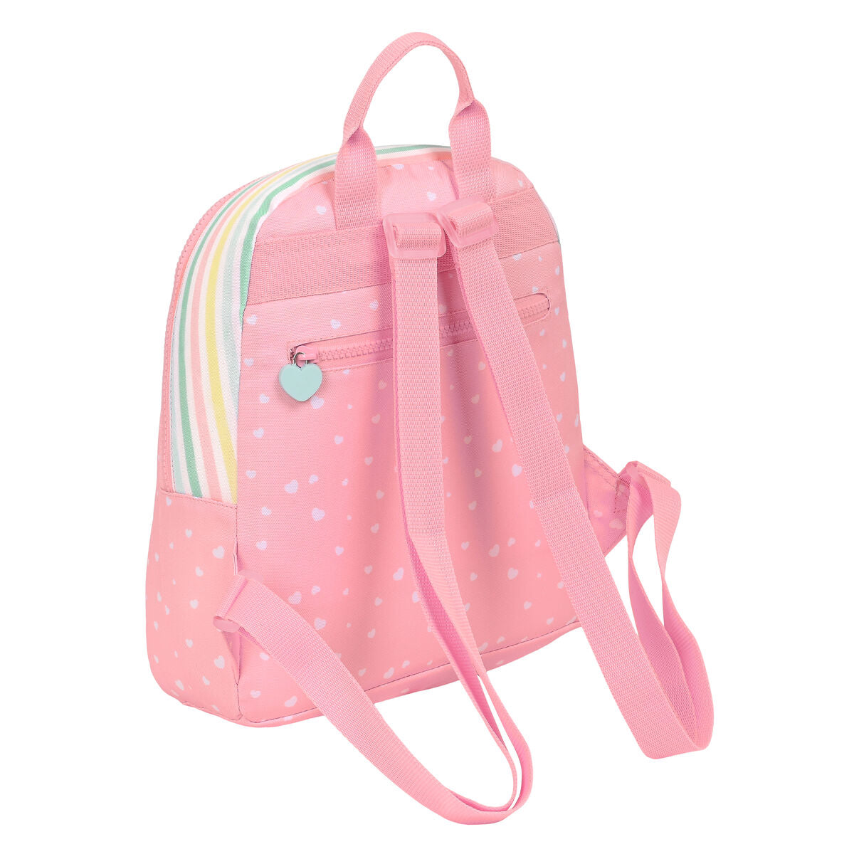 Rucksack BlackFit8 Globitos Mini Rosa 25 x 30 x 13 cm