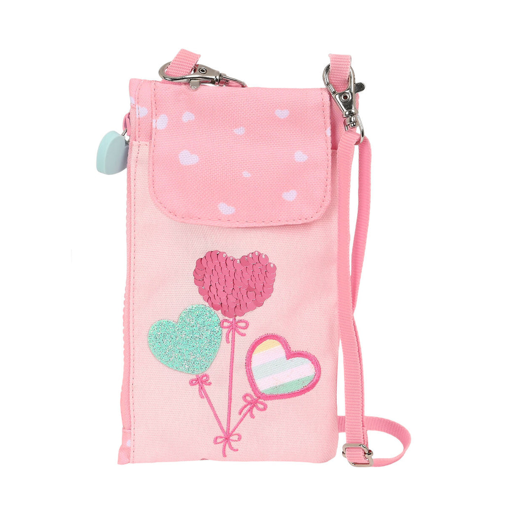 BlackFit8 Geldbörse Globitos Handyhülle Rosa