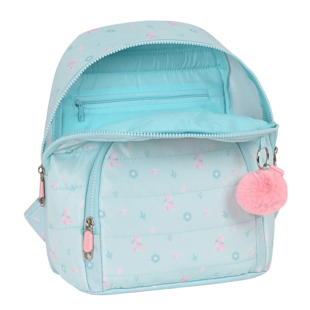 Rucksack Moos Garten Mini Türkis 25 x 30 x 13 cm