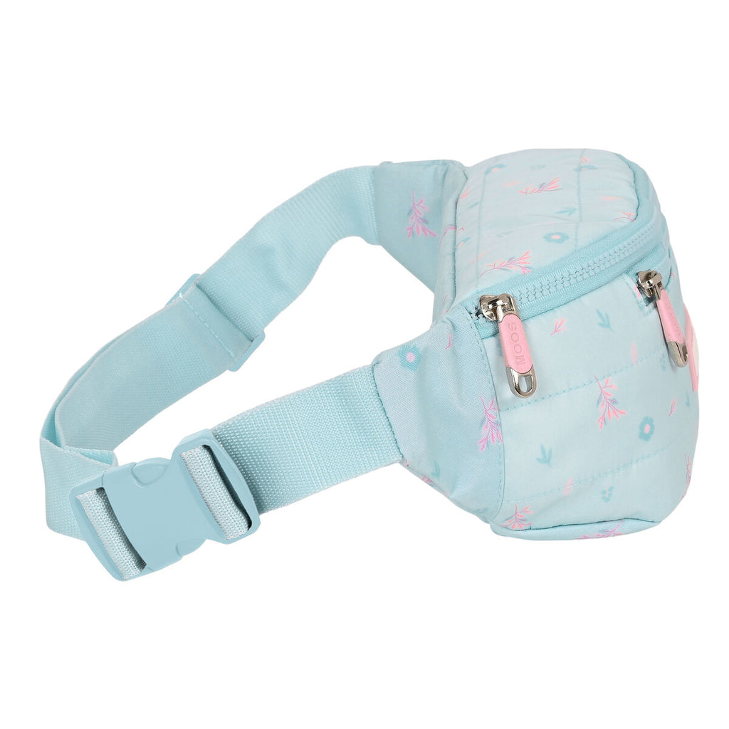 Gürteltasche Moos Garten Türkis 23 x 12 x 9 cm