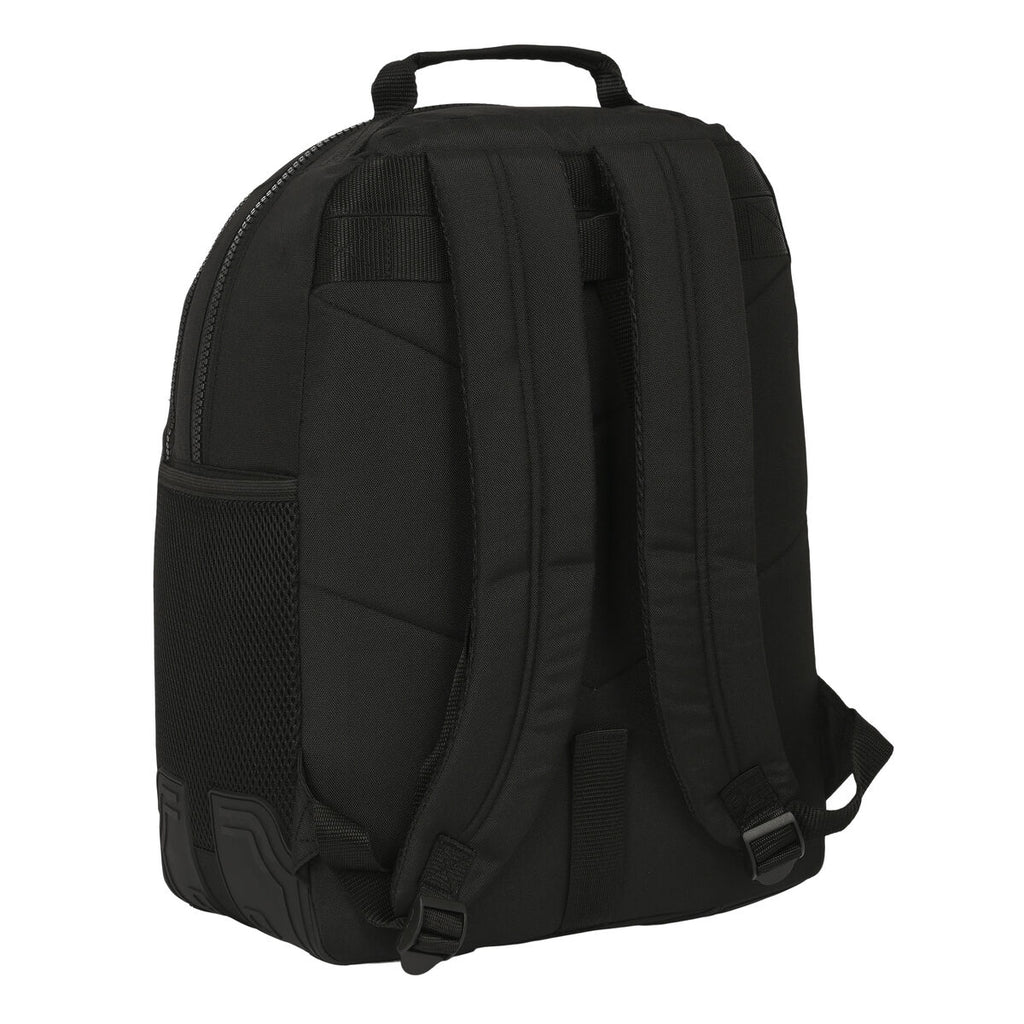 Schultasche BlackFit8 Zone Schwarz 32 x 42 x 15 cm