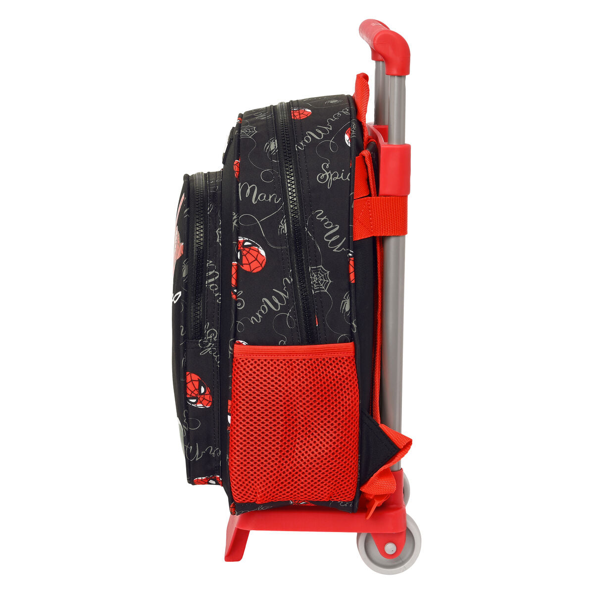 Schulrucksack mit Rollen Spider-Man Hero Schwarz 27 x 33 x 10 cm