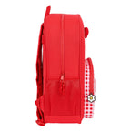 Schultasche Hello Kitty Spring Rot (33 x 42 x 14 cm)