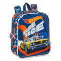 Kind Tasche Hot Wheels Speed club Orange Dunkelblau Blau (22 x 27 x 10 cm)