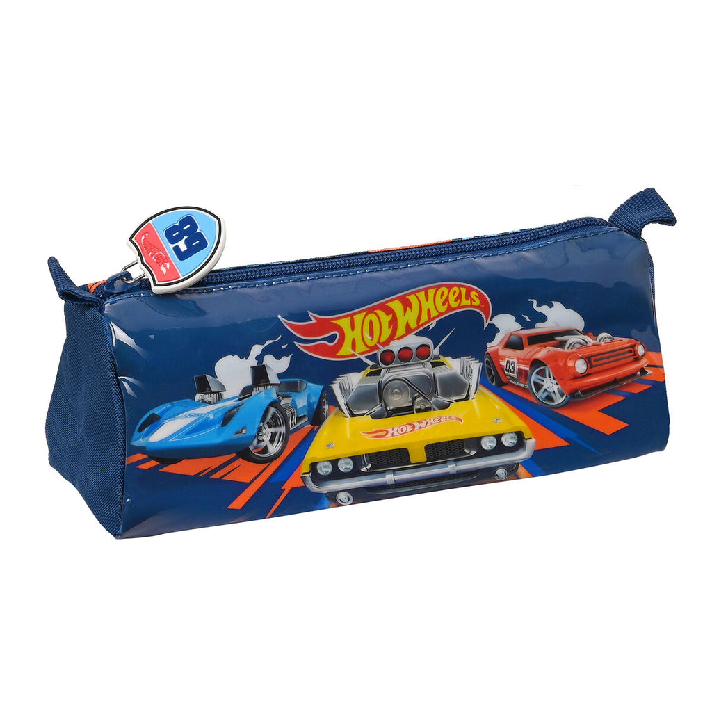 Hot Wheels Federmäppchen Speed club Orange Dunkelblau