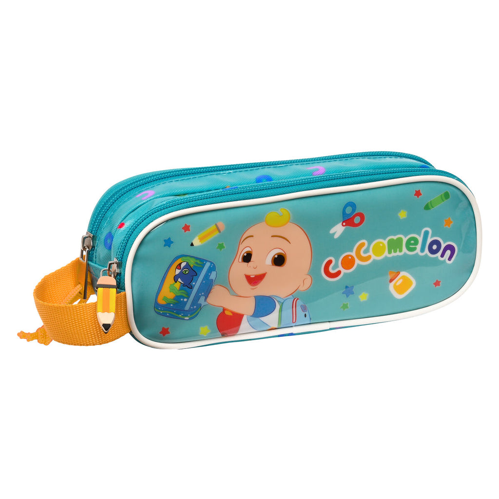 Doppelt Carry-all CoComelon Back to class Hellblau (21 x 8 x 6 cm)
