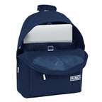 Laptop-Rucksack Munich basicos Dunkelblau Blau (31 x 41 x 16 cm)