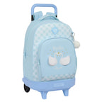 Schulrucksack mit Rollen Glow Lab Cisnes Blau 33 X 45 X 22 cm