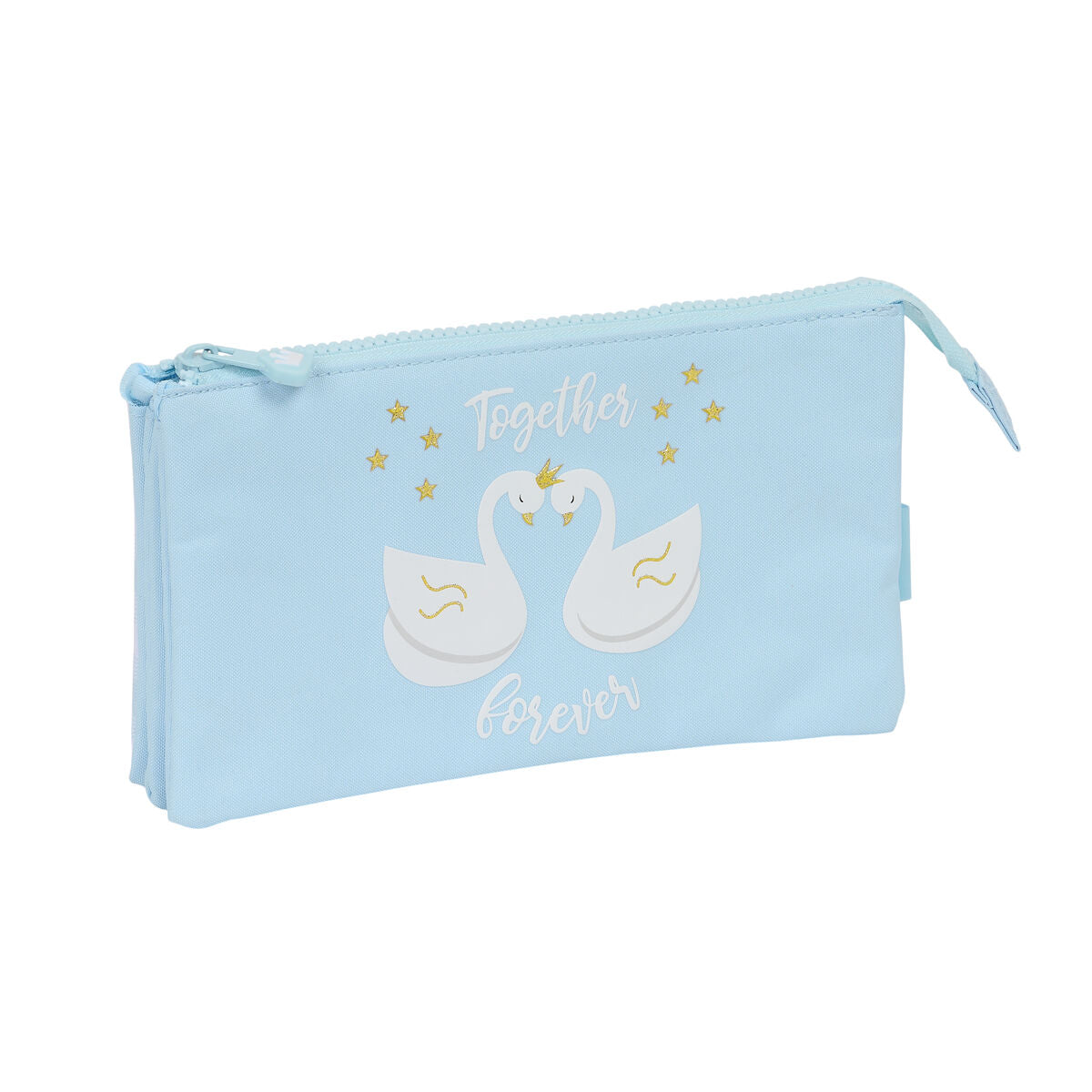 Triple Carry-all Glow Lab Cisnes Light Blau 22 x 12 x 3 cm – Produktbild 1