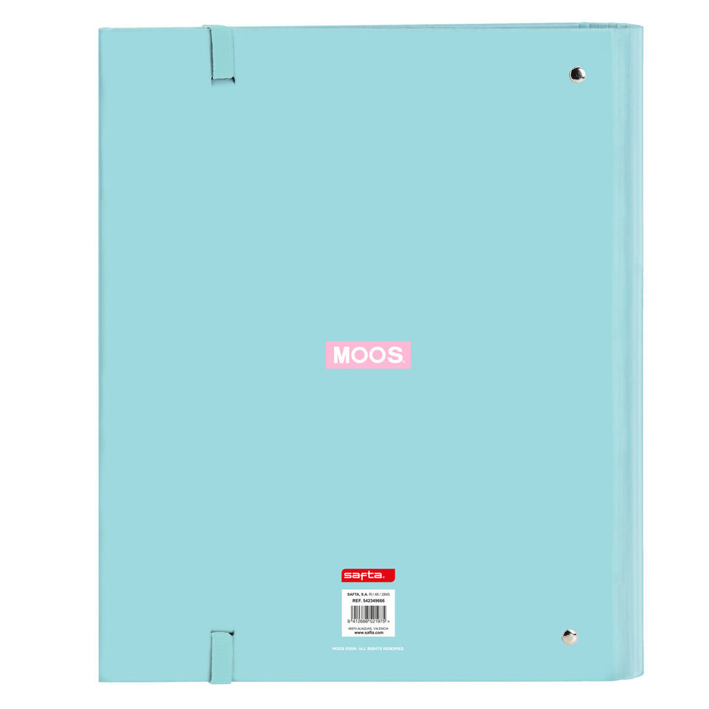 Moos Ringordner Butterflies Blau