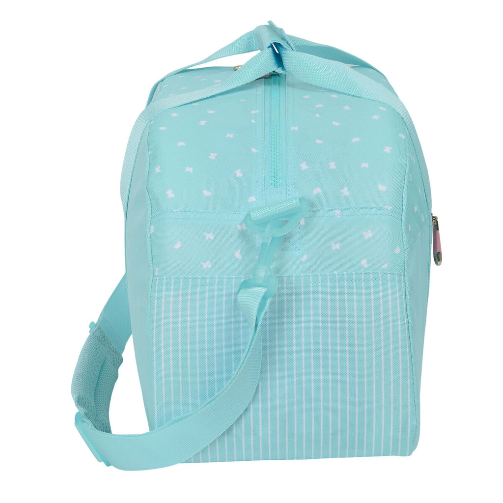 Moos Sporttasche Butterflies Hellblau 50 x 26 x 20 cm