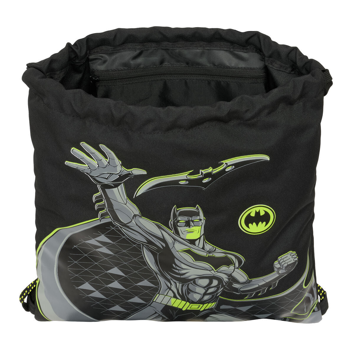 Batman Rucksack mit Kordeln Spiel over Schwarz
