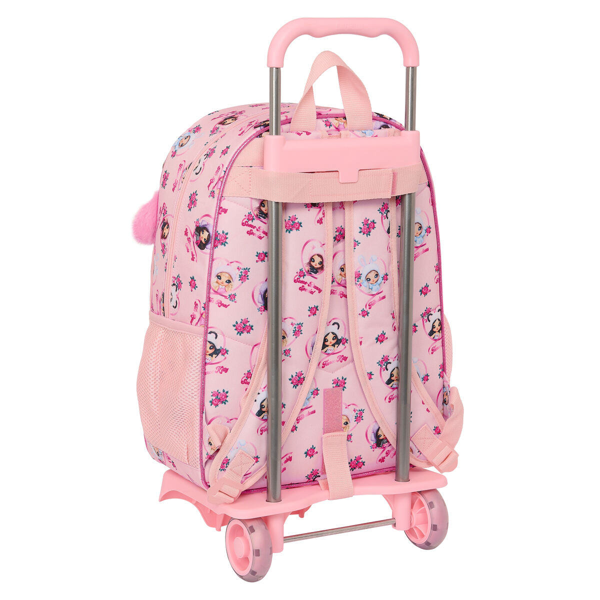 Schulrucksack mit Rollen Na!Na!Na! Surprise Fabulous Rosa 33 x 42 x 14 cm