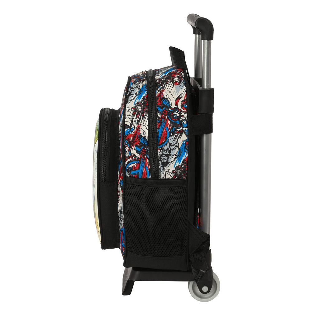 Schulrucksack mit Rollen The Avengers Forever Mehrfarbig 27 x 33 x 10 cm