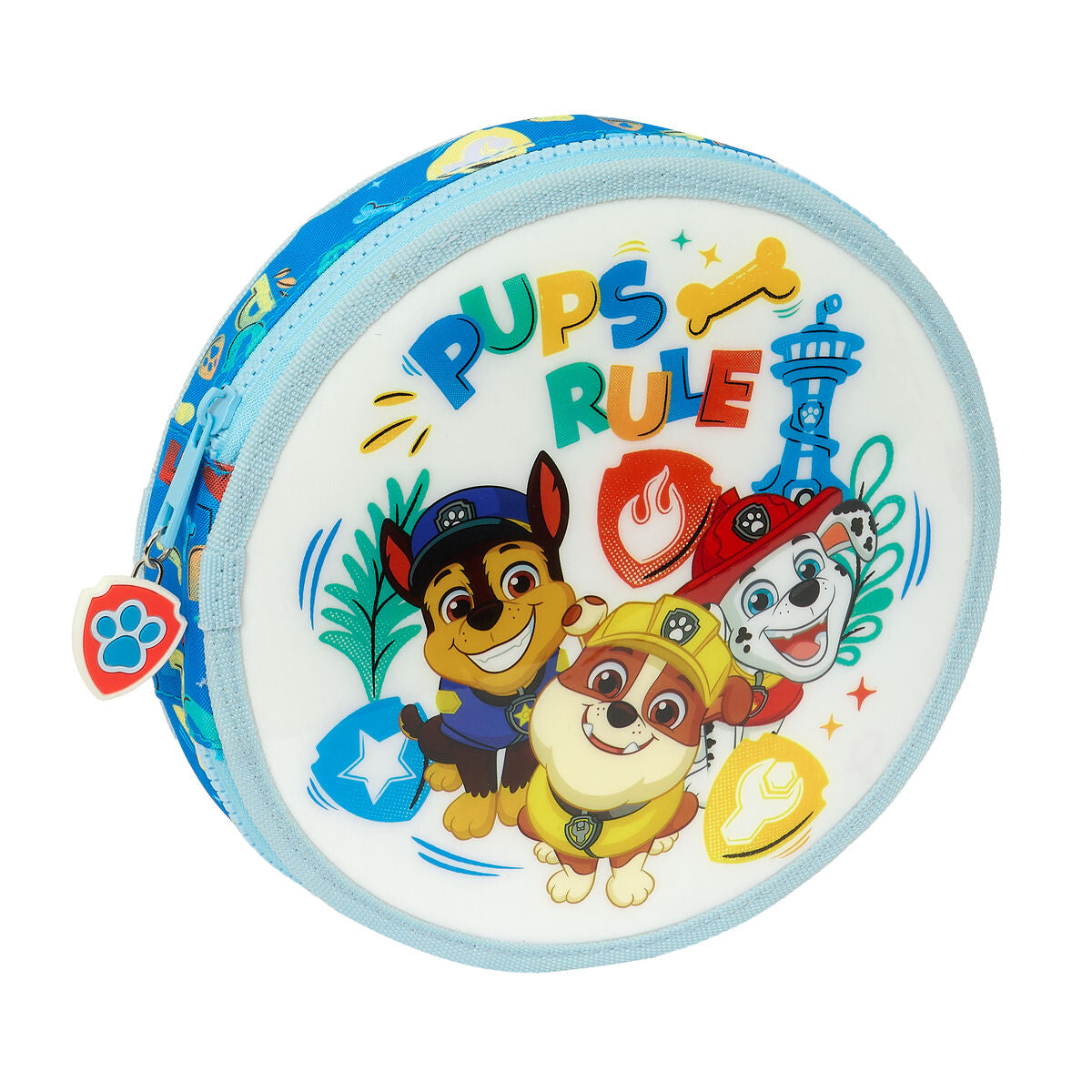 Pencil Case The Paw Patrol Pups rule Blau 18 Teile – Produktbild 1