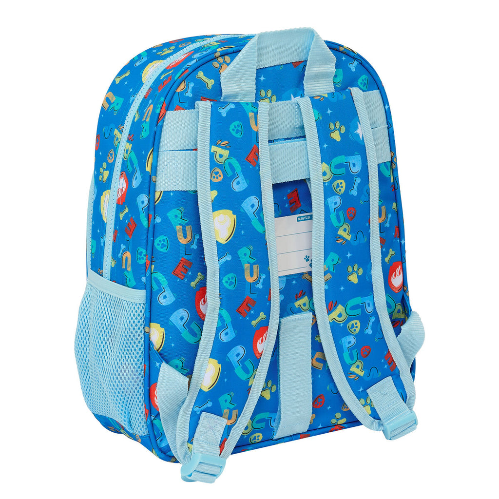 Schultasche The Paw Patrol Pups rule Blau 26 x 34 x 11 cm
