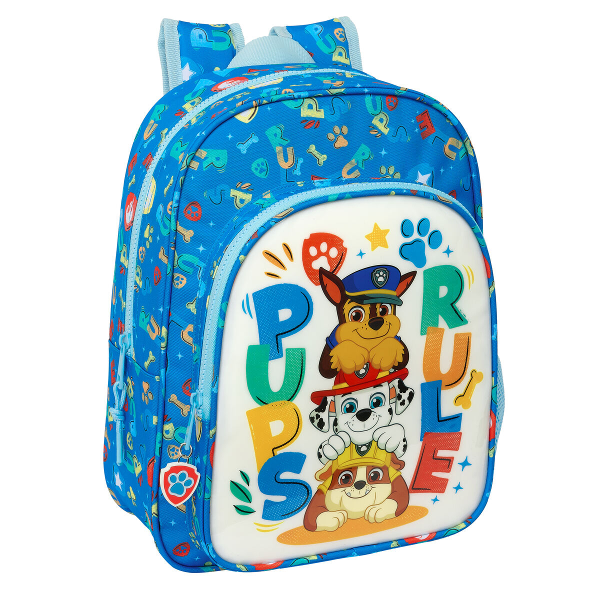 Schultasche The Paw Patrol Pups rule Blau 26 x 34 x 11 cm