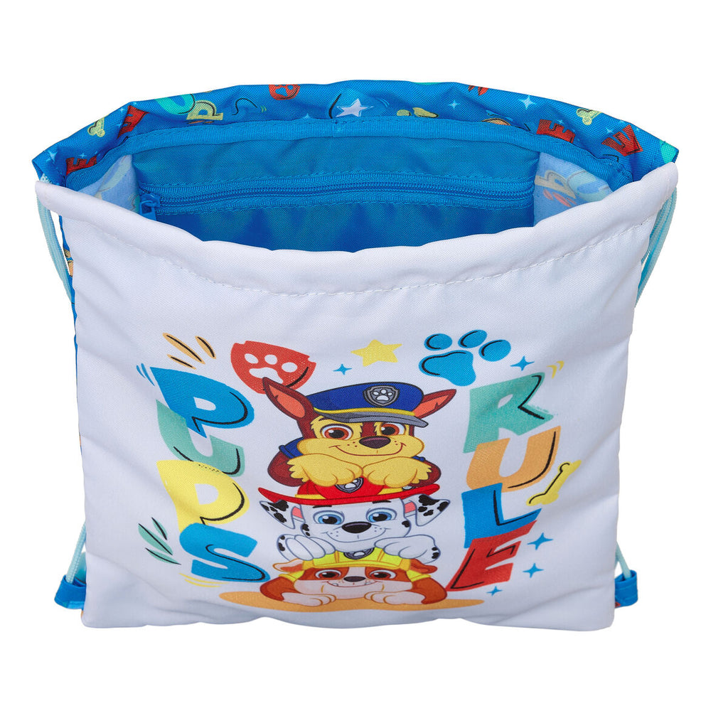 Turnbeutel The Paw Patrol Pups rule Blau 26 x 34 x 1 cm – Produktbild 4