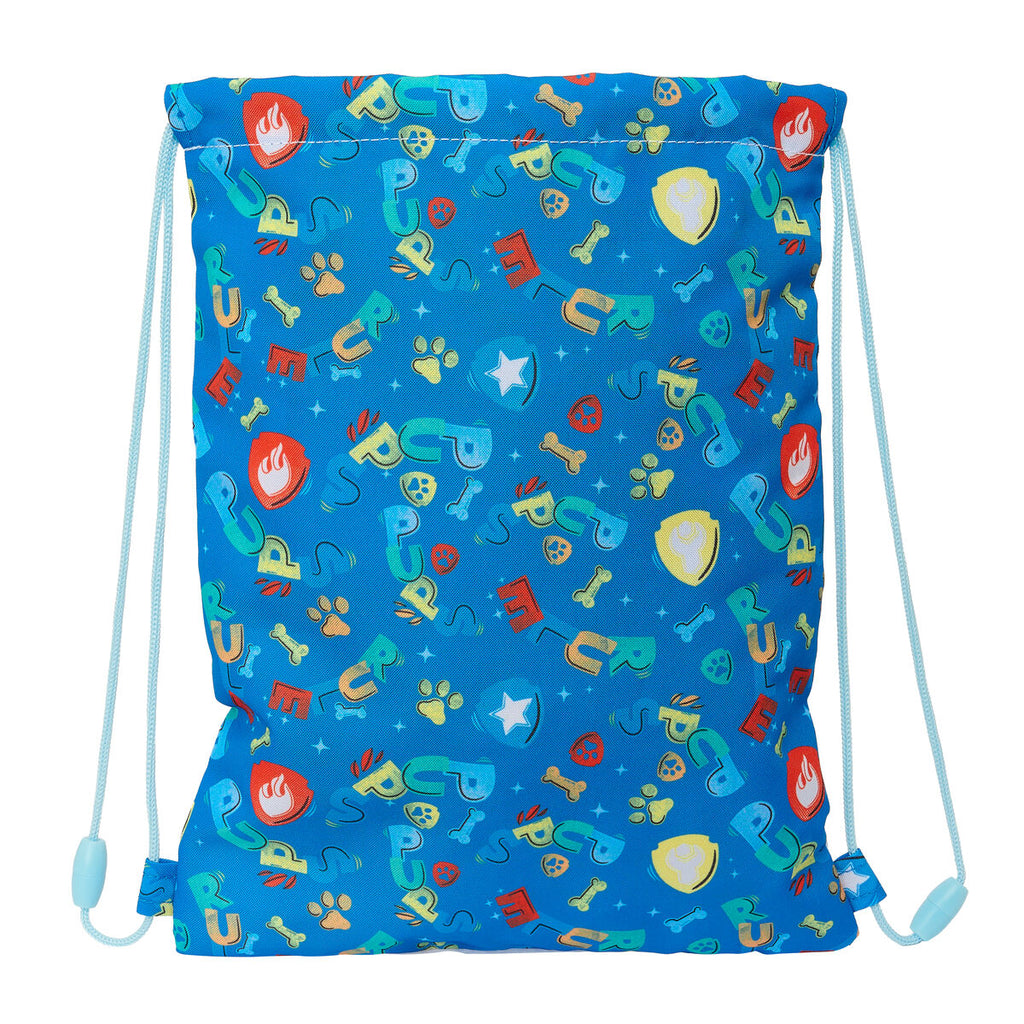 Turnbeutel The Paw Patrol Pups rule Blau 26 x 34 x 1 cm – Produktbild 2