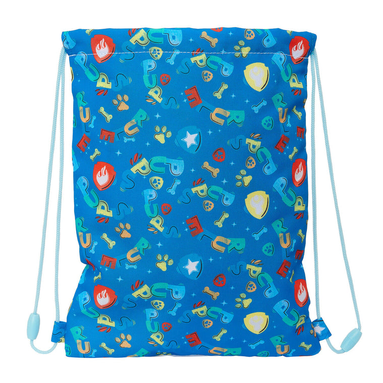 Turnbeutel The Paw Patrol Pups rule Blau 26 x 34 x 1 cm – Produktbild 2