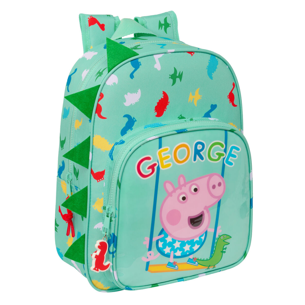 School Bag Peppa Pig George Mint 26 x 34 x 11 cm – Produktbild 1