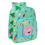 Schultasche Peppa Pig George Mint 26 x 34 x 11 cm