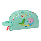 Schule Kulturbeutel Peppa Pig George Mint 26 x 16 x 9 cm