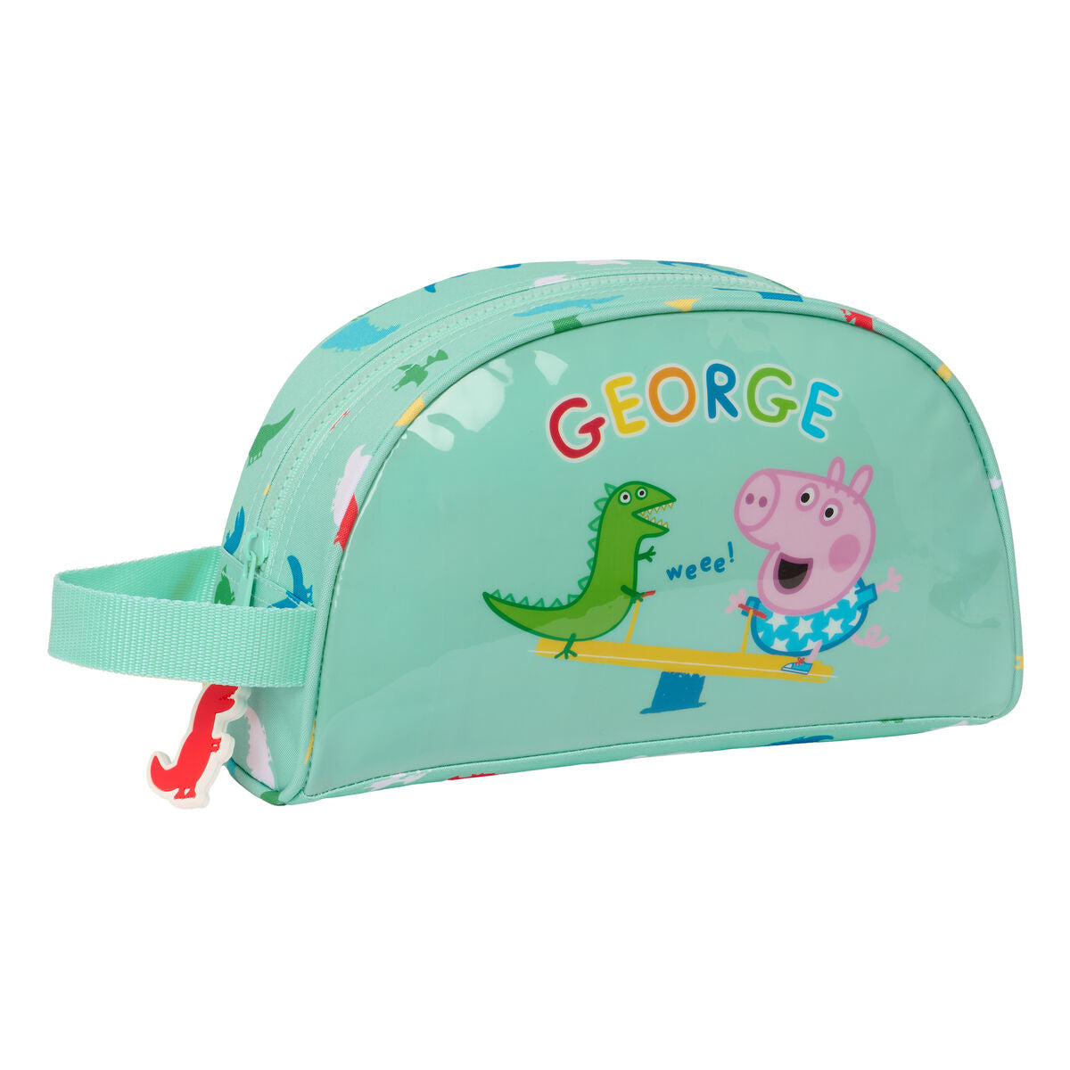 School Toilet Bag Peppa Pig George Mint 26 x 16 x 9 cm – Produktbild 1