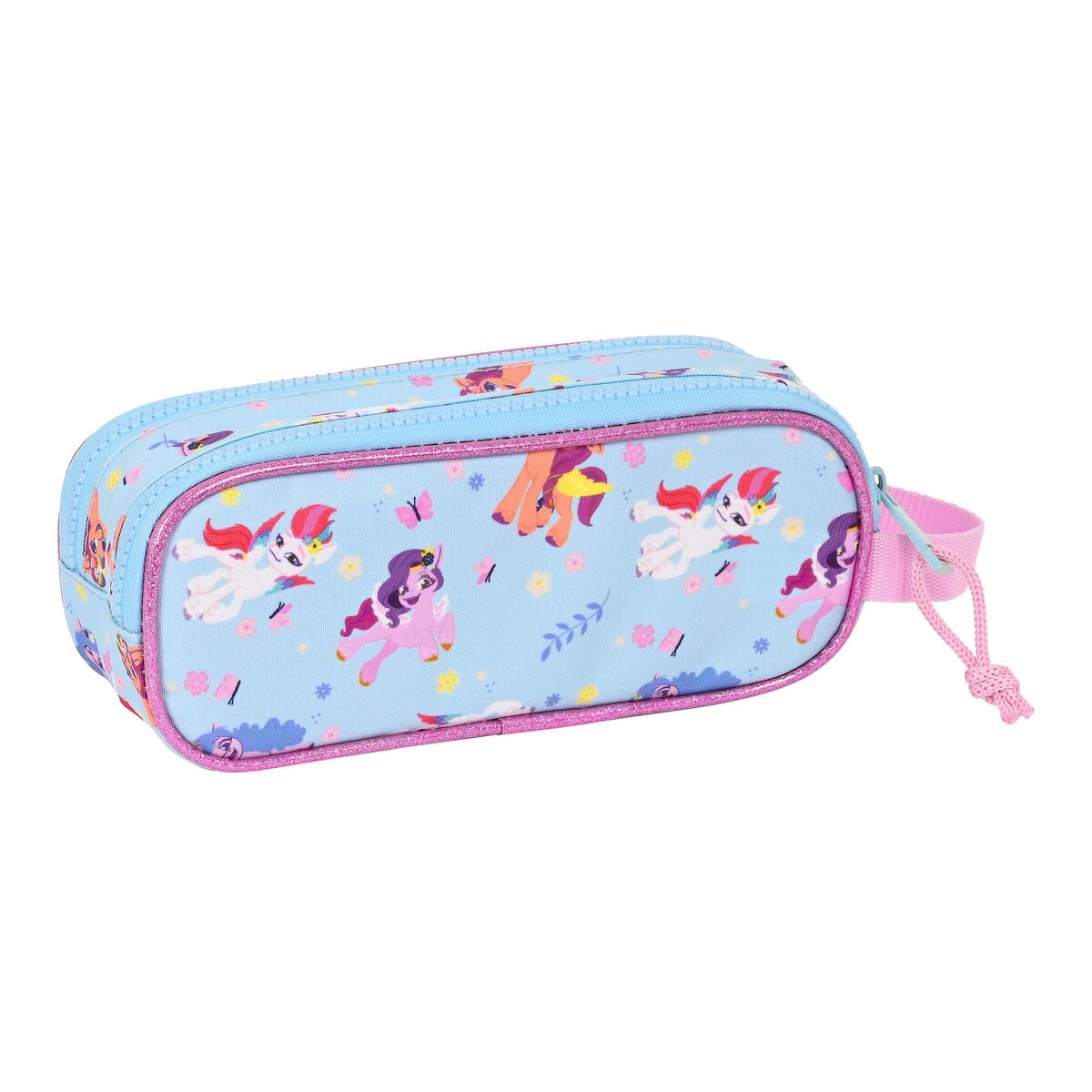 Doppelt Carry-all My Little Pony Wild & free Blau Rosa 21 x 8 x 6 cm
