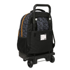 Schulrucksack mit Rollen Naruto Schwarz Orange 33 X 45 X 22 cm