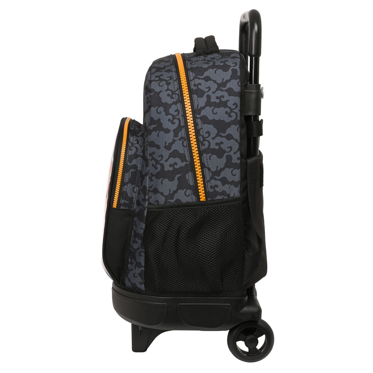Schulrucksack mit Rollen Naruto Schwarz Orange 33 X 45 X 22 cm