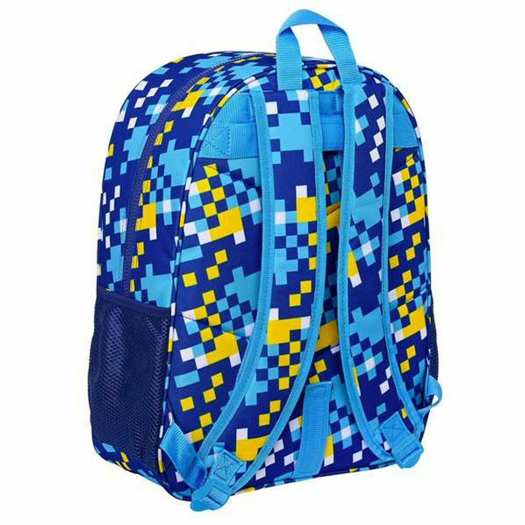 Schultasche Sonic Speed 33 x 42 x 14 cm Blau 14 L