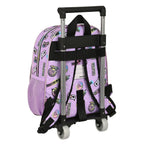 Schulrucksack mit Rollen Monster High Best boos Flieder 28 x 34 x 10 cm