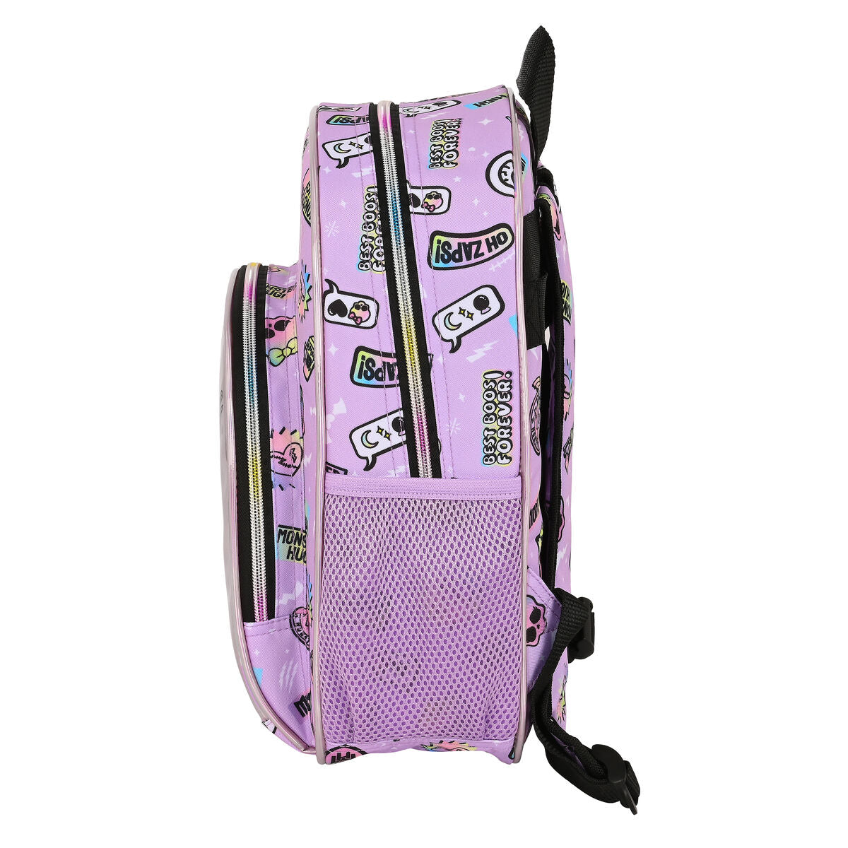 Schultasche Monster High Best boos Flieder 28 x 34 x 10 cm