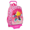 Schulrucksack mit Rollen Trolls Rosa 33 x 42 x 14 cm