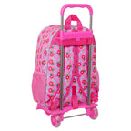 Schulrucksack mit Rollen Trolls Rosa 33 x 42 x 14 cm