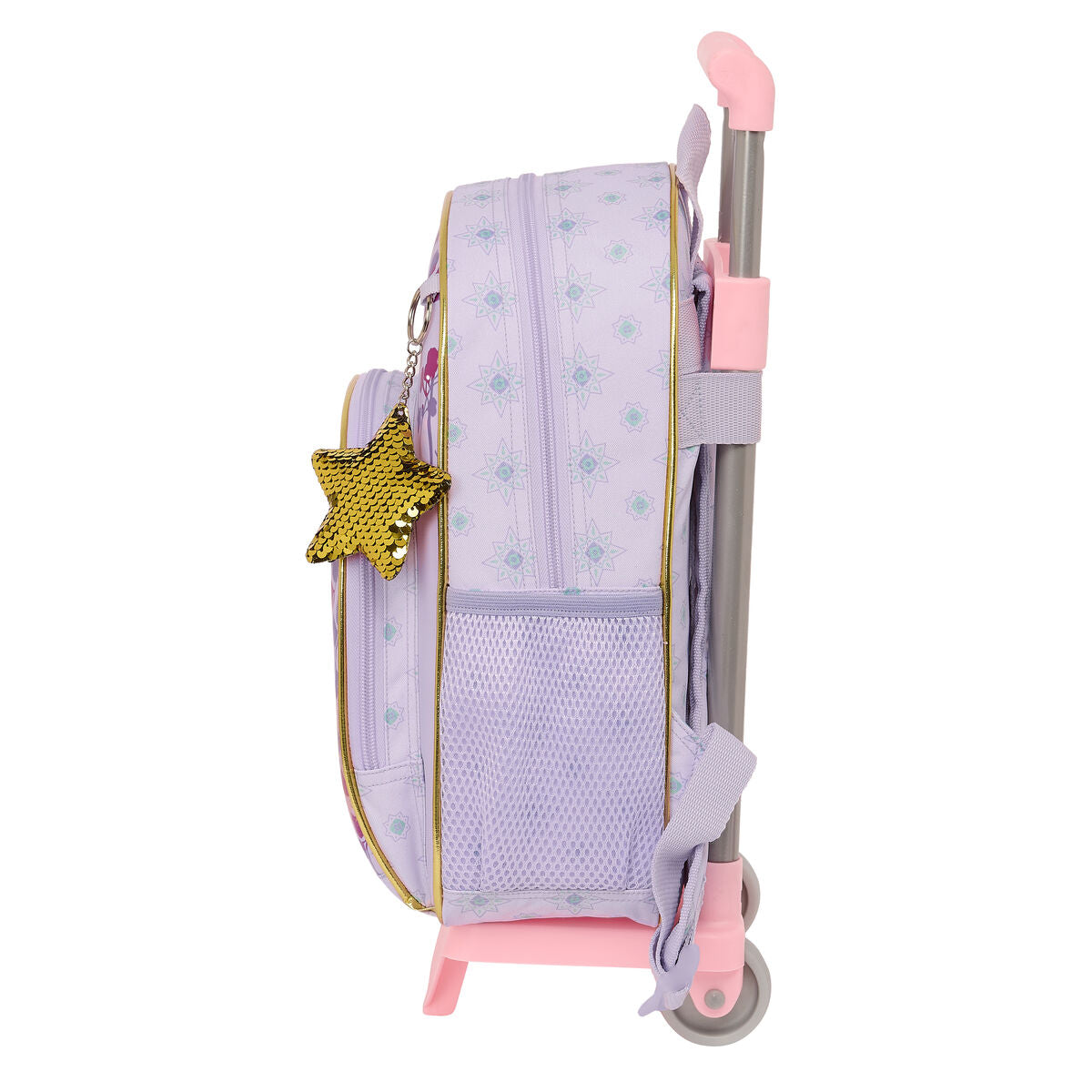 Schulrucksack mit Rollen Wish Flieder 28 x 34 x 10 cm