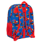 Schultasche Cars Race ready Blau 33 x 42 x 14 cm