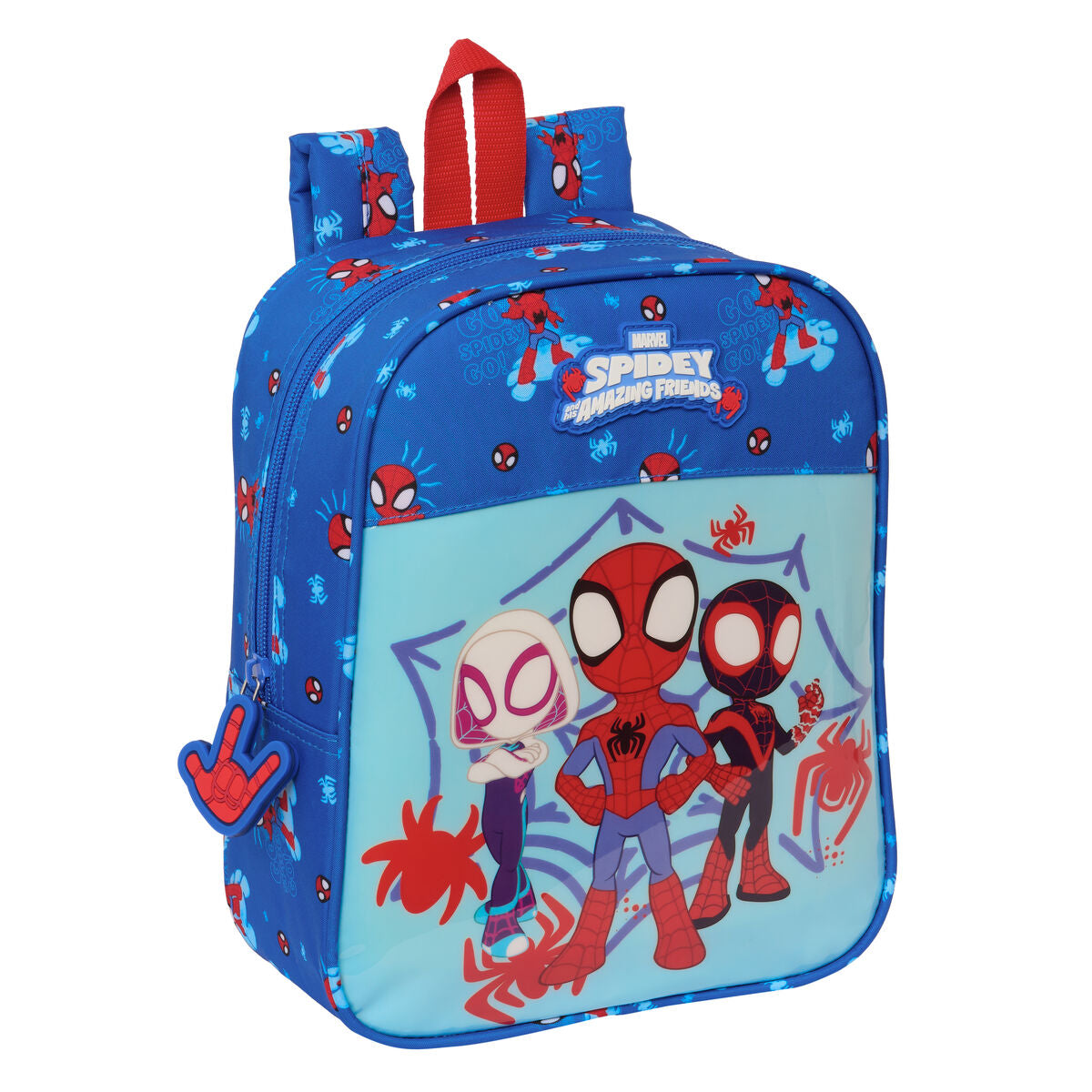 Kinder bag Spider-Man Blau 22 x 27 x 10 cm – Produktbild 1