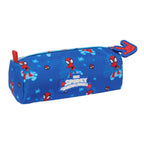 Schule Etui Spidey Blau 21 x 8 x 7 cm