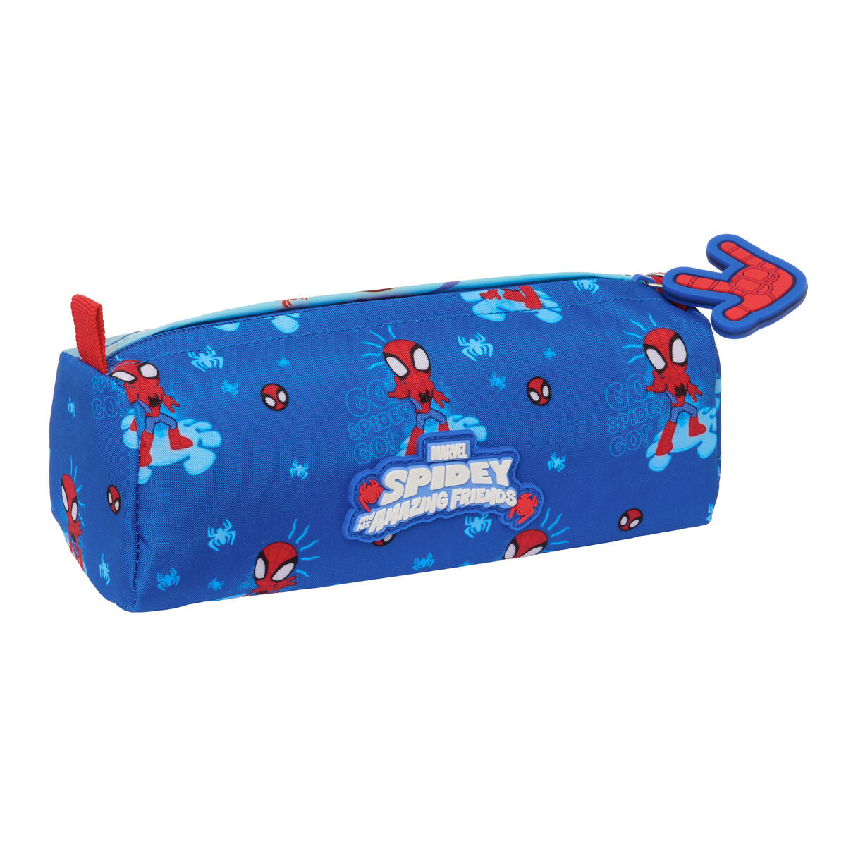 Schule Etui Spidey Blau 21 x 8 x 7 cm