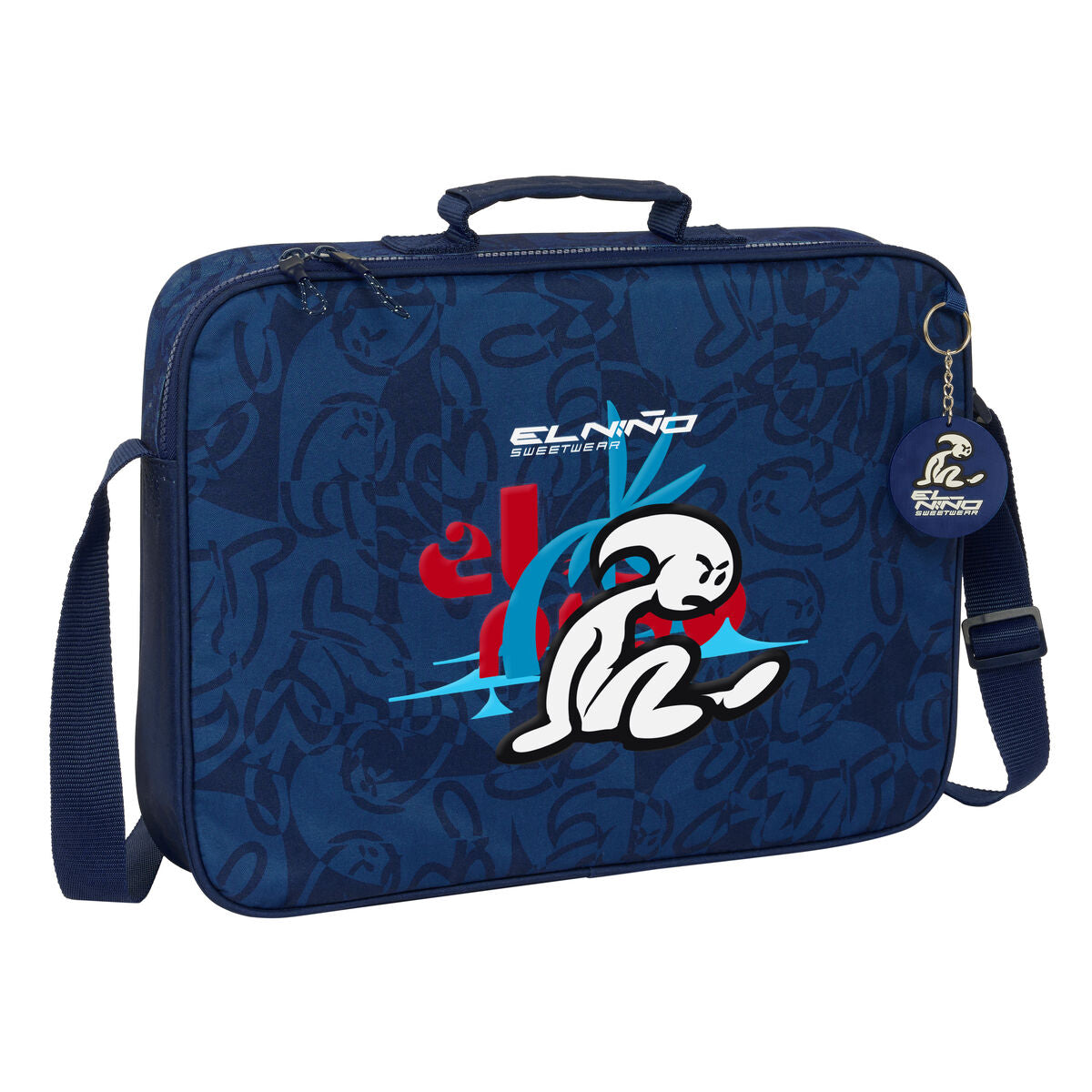 School Satchel El Niño Paradise Navy Blau 38 x 28 x 6 cm – Produktbild 1