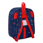 Kind Tasche Spider-Man Neon Dunkelblau Blau 22 x 27 x 10 cm