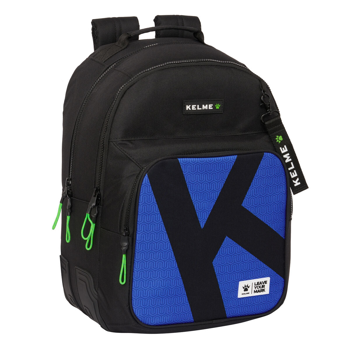 School Bag Kelme Royal Blau Schwarz 32 x 42 x 15 cm – Produktbild 1