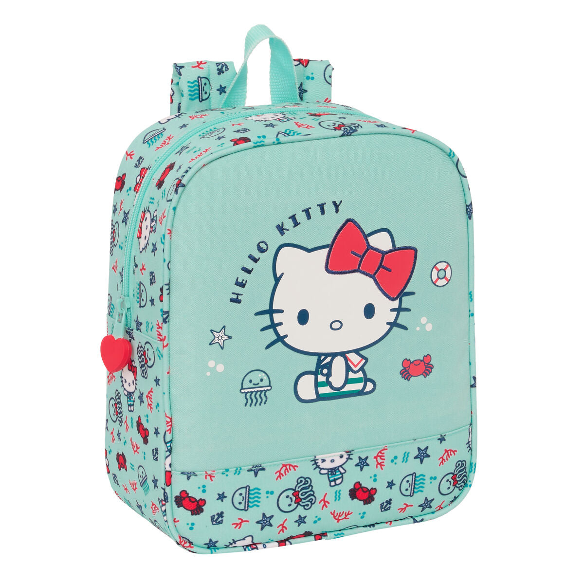 Kinder bag Hello Kitty Sea lovers Turquoise 22 x 27 x 10 cm – Produktbild 1