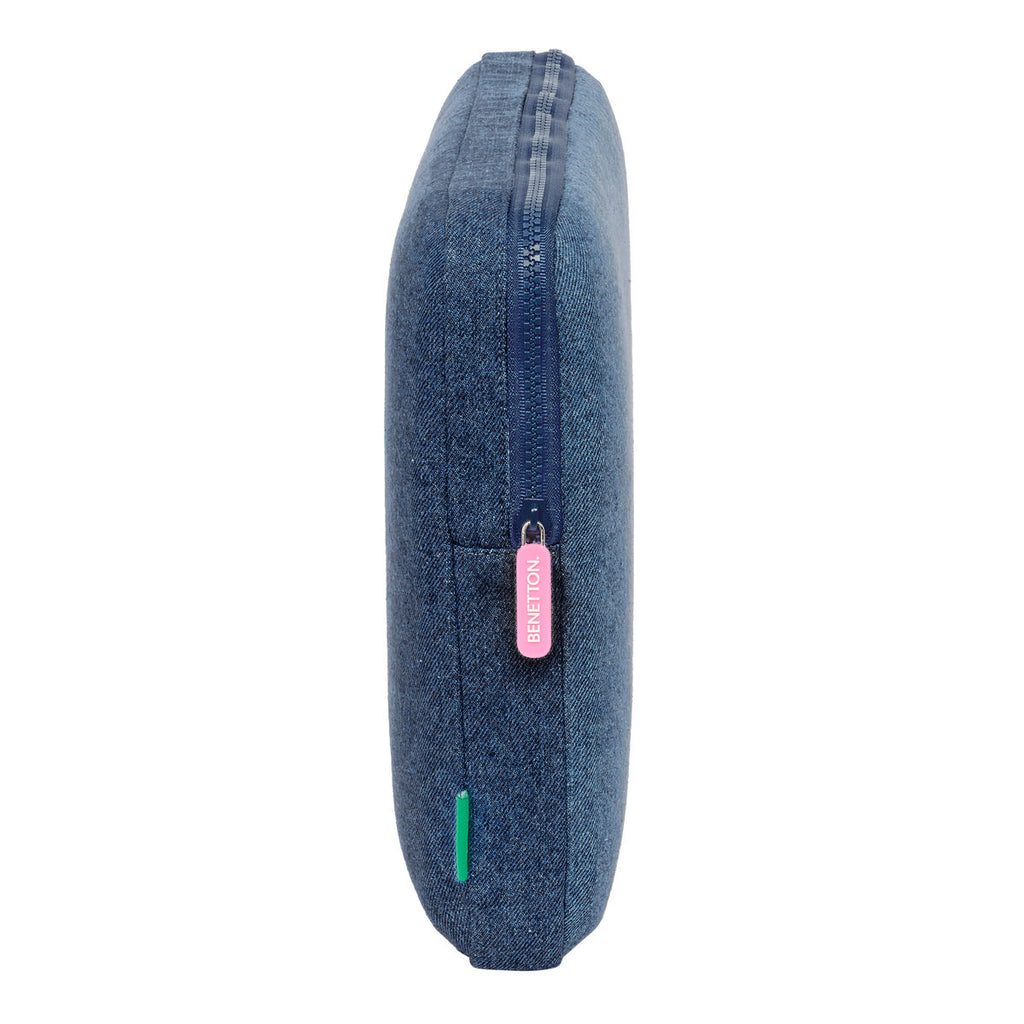 Laptop Bezug Benetton Denim Blau 15,6'' 39,5 x 27,5 x 3,5 cm