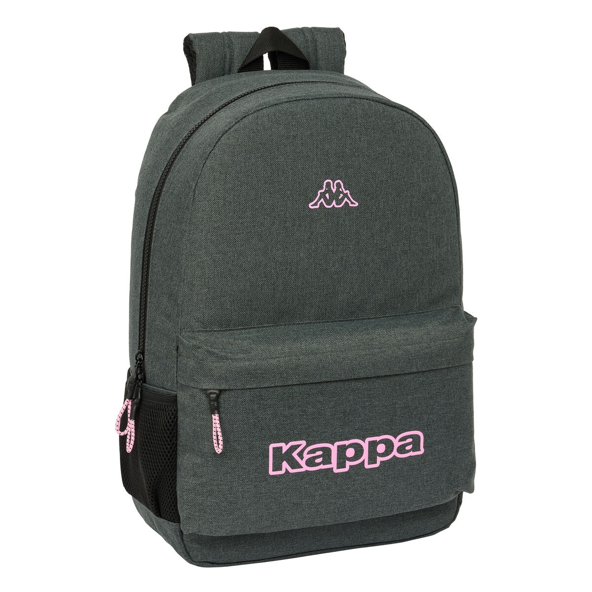 Schultasche Kappa Silber Rosa Grau 30 x 14 x 46 cm