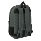 Schultasche Kappa Silber Rosa Grau 30 x 14 x 46 cm