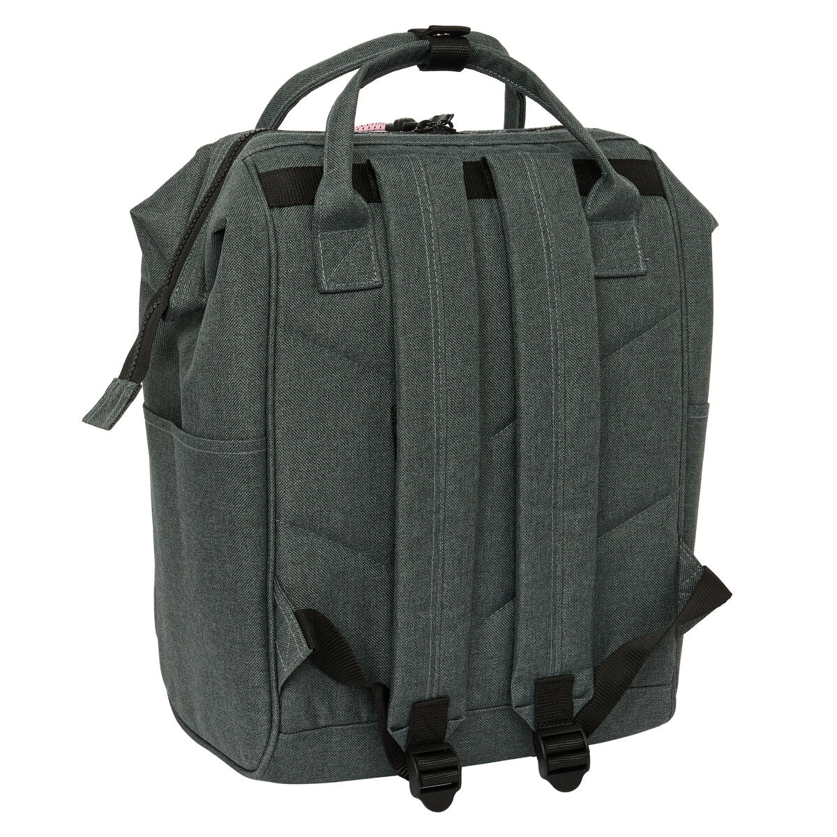Kappa Laptop-Rucksack Silber Rosa Grau 27 x 40 x 19 cm